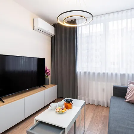Kairos - Solar - Klimatyzacja, Scisle Centrum, Spodek Apartment *