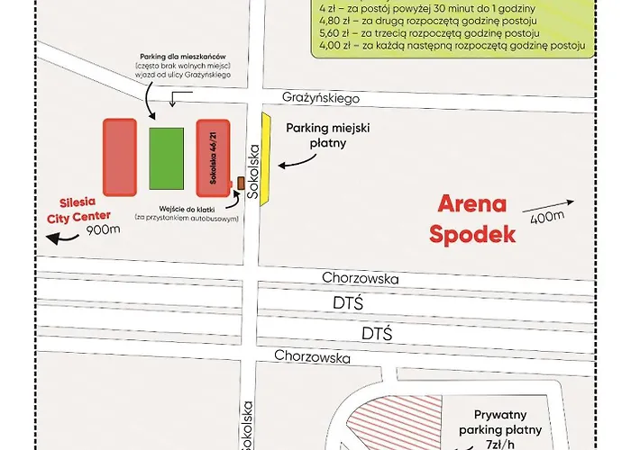 Апартаменты Kairos - Solar - Klimatyzacja, Scisle Centrum, Spodek *